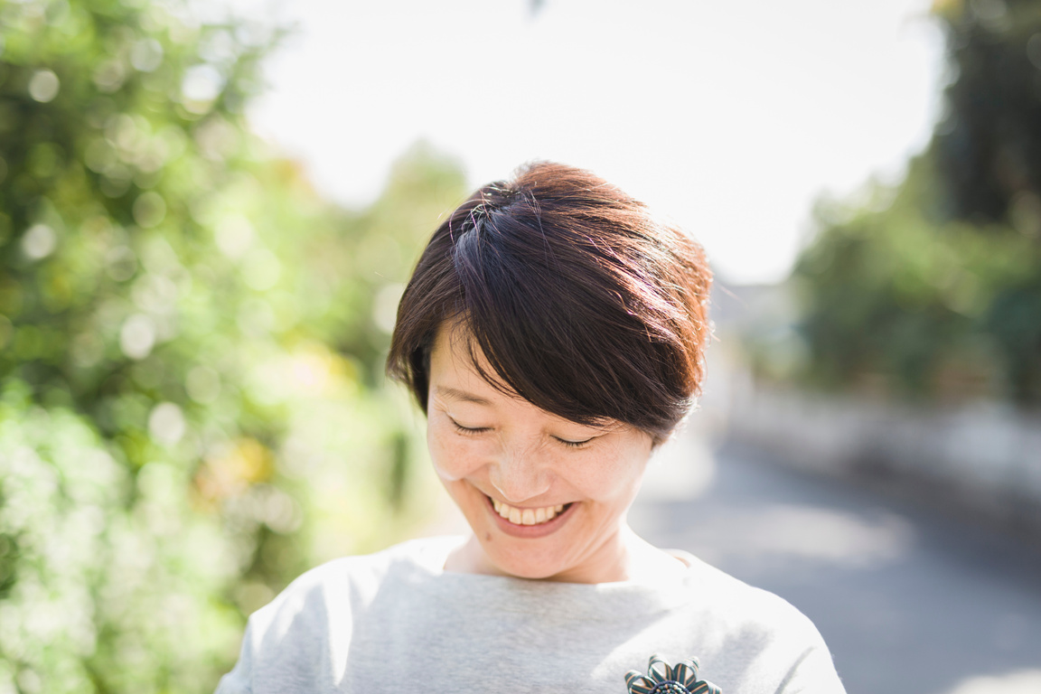 Portrait of asian woman in her 40's